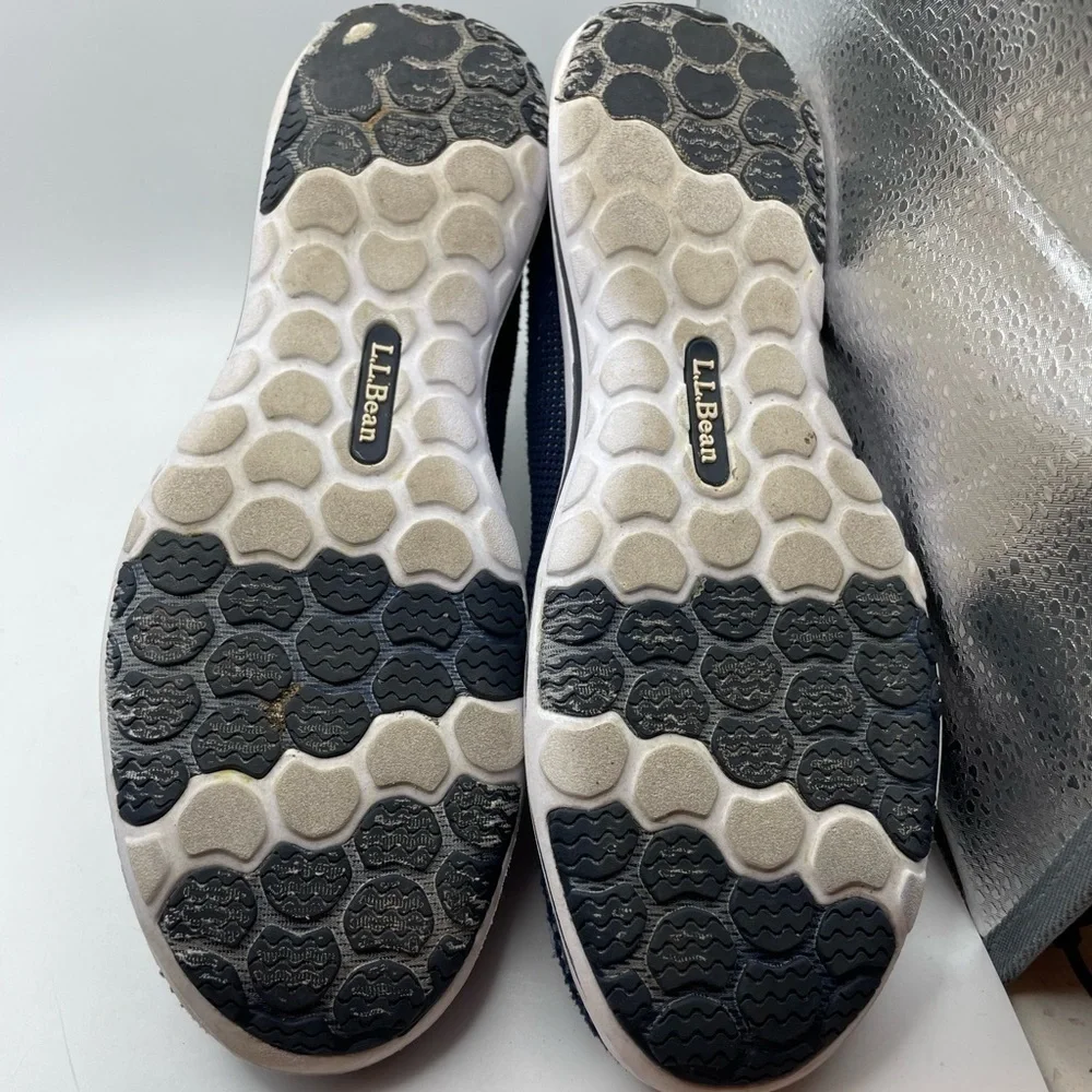 L.L Bean Summer mesh women’s blue slip on sneakers size 8.5